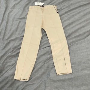 Zara faux leather leggings